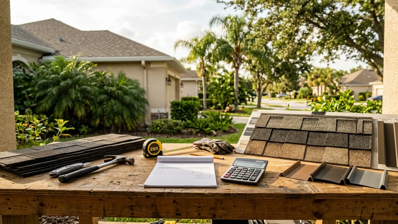 roofing estimate calculator notes for Tampa homeowners